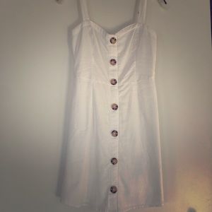 Abercrombie white dress sz small
